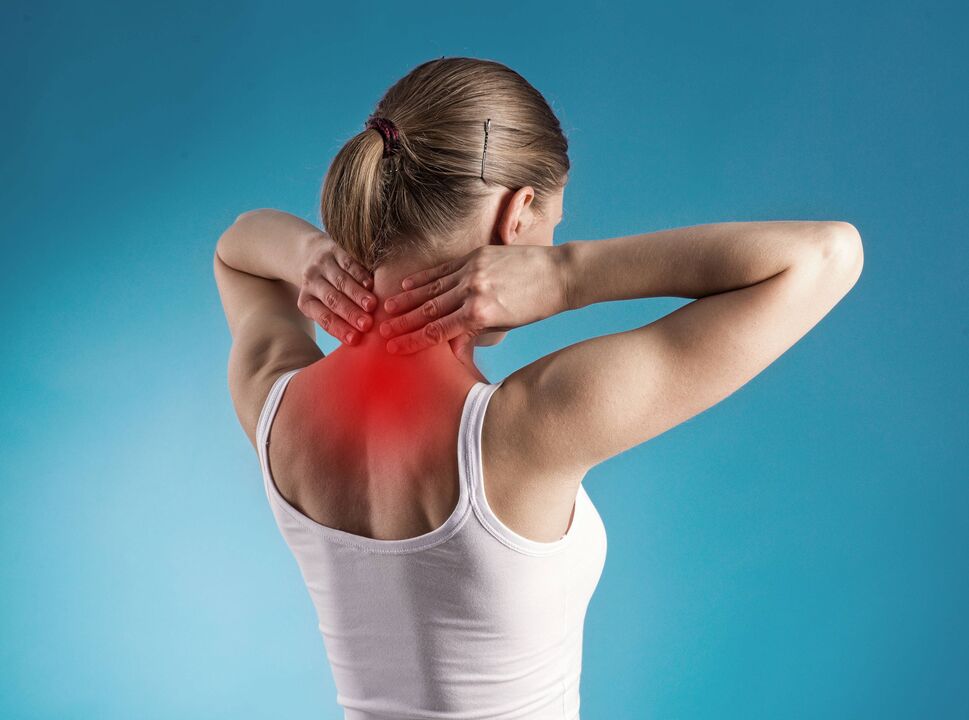 nekpijn als gevolg van osteochondrose